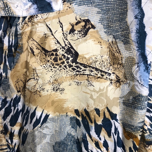 Fuda international size L vintage 100%silk jacket - Picture 3 of 4